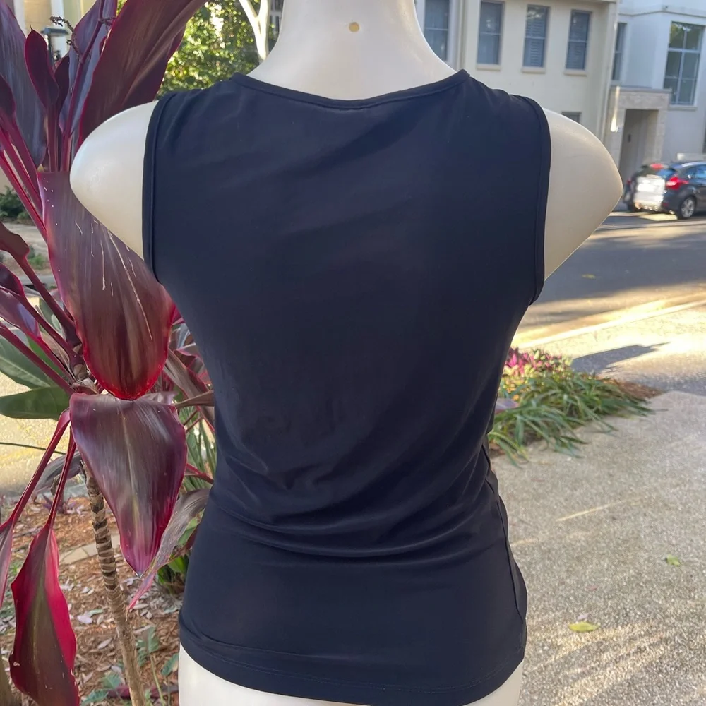 90s Vintage Cowl Neck Top - Picture 4 of 6